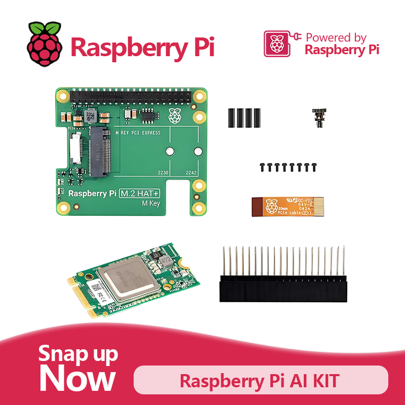 Raspberry Pi Ai Kit Hailo-8L - Zestaw Raspberry Pi AI połącz się