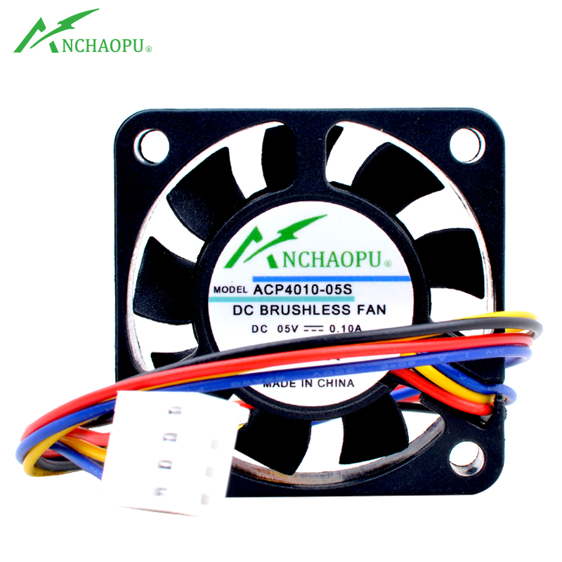 Raspberry Pi Water Cooling Kit - ANCHAOPU Wentylator 4cm 40mm 40x40x10mm DC5V