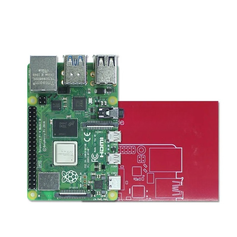 Raspberry Pi 4 8Gb Ram Kit - 100% Oryginalny Zestaw Płytki Rozwojowej Raspberry