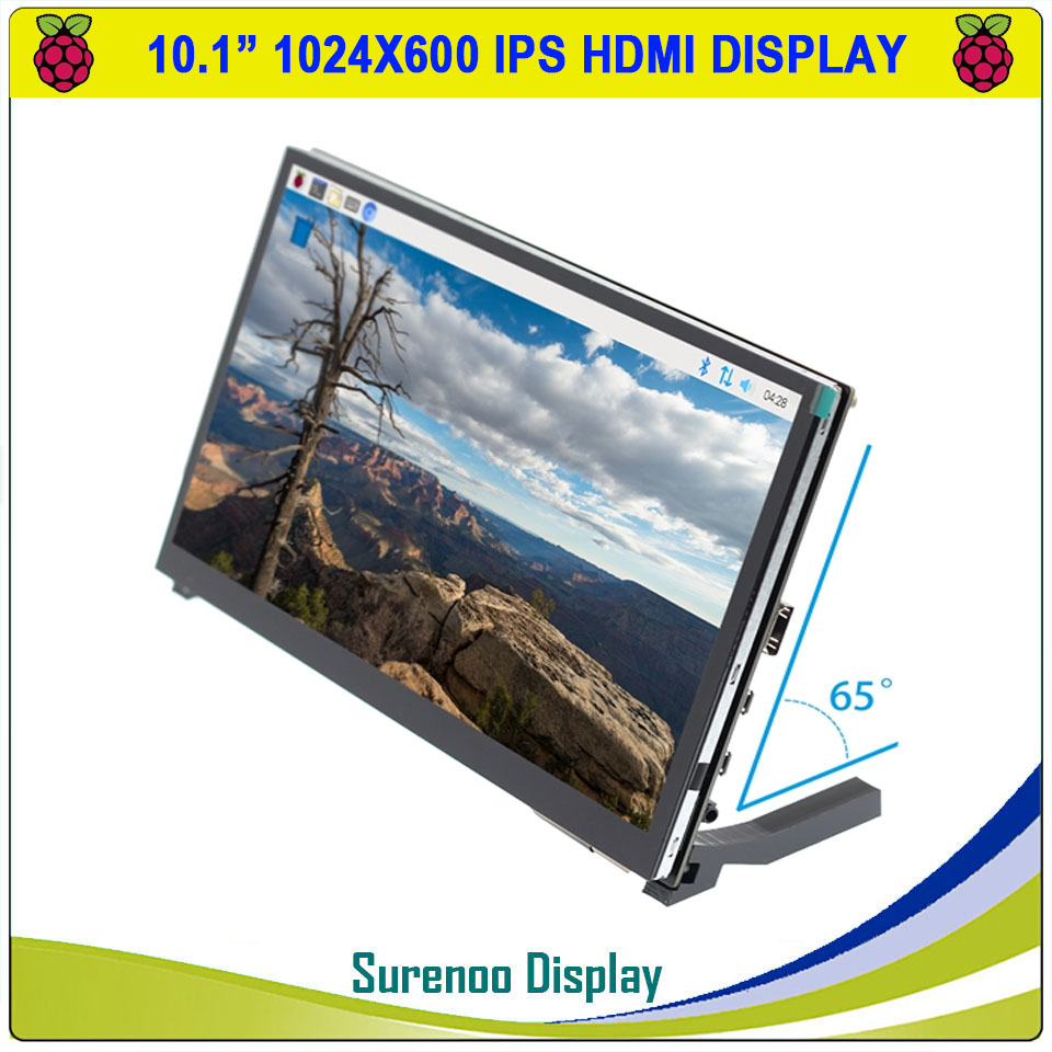 Raspberry Pi 10.1 Inch Capacitive Touch Screen Ips - 10,1-calowy wyświetlacz LCD IPS TFT 1024*600