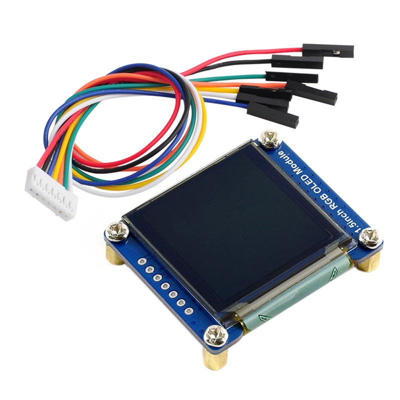 Raspberry Pi 4 8Gb Ram Kit - 1,5-calowy moduł wyświetlacza OLED SPI RGB
