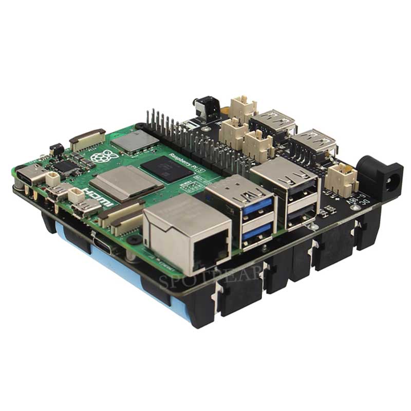 Raspberry Pi Uninterrupted Power Supply Ups 18650 - X1202 Płyta UPS Raspberry Pi 5