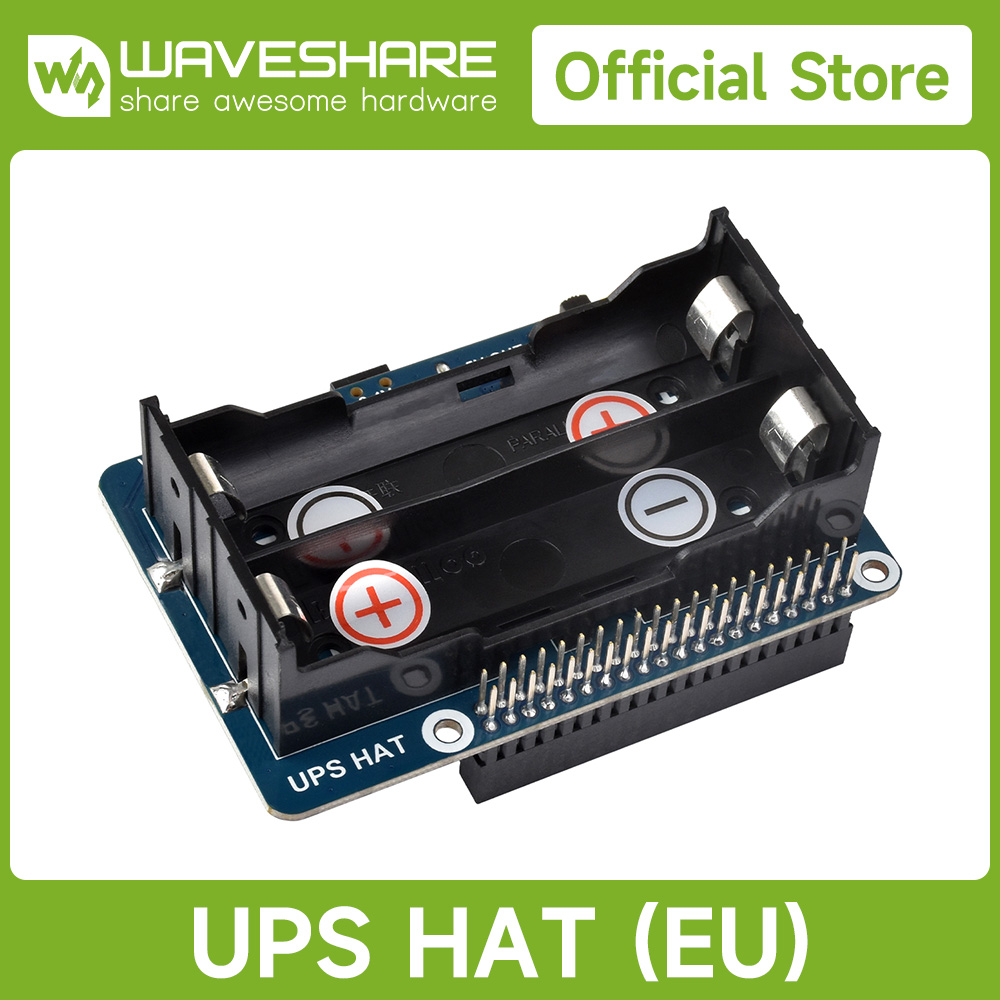 Raspberry Pi Uninterrupted Power Supply Ups 18650 - Zasilacz awaryjny Waveshare UPS HAT dla
