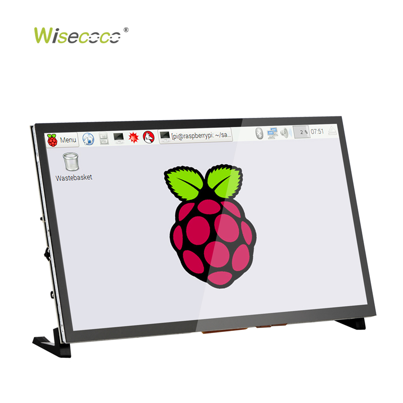 Raspberry Pi 10.1 Inch Capacitive Touch Screen Ips - Wisecoco 10,1-calowy ekran dotykowy IPS LCD