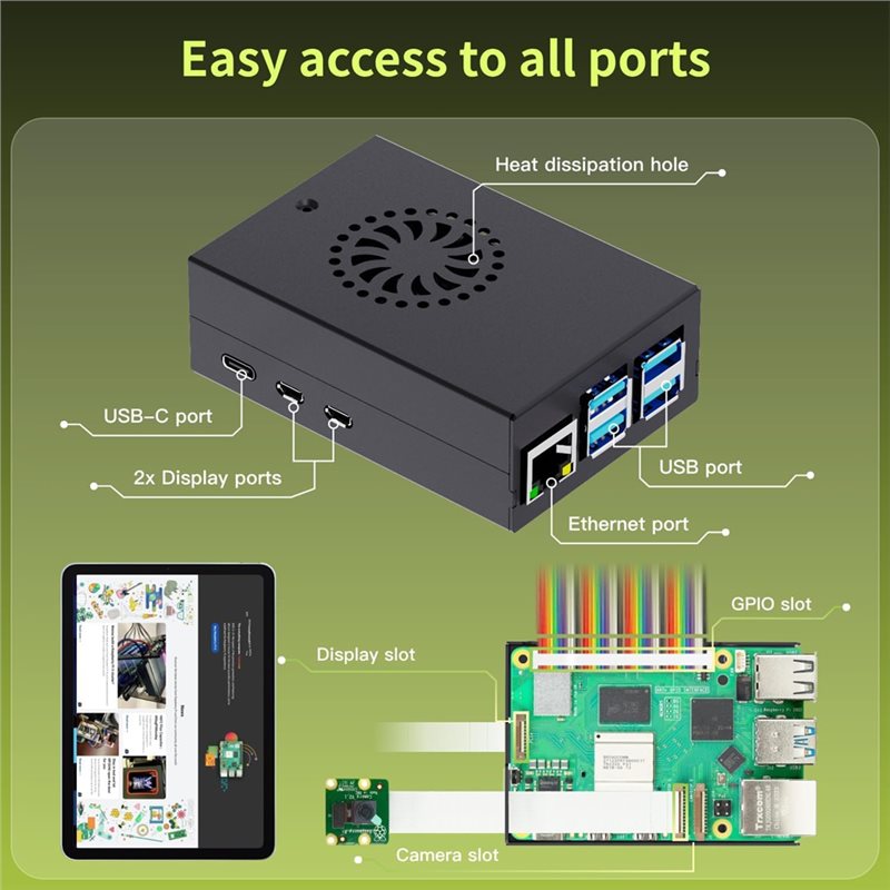 AS95 - Zestaw startowy Iraspte – Raspberry Pi 5 8Gb Board recenzja i cena
