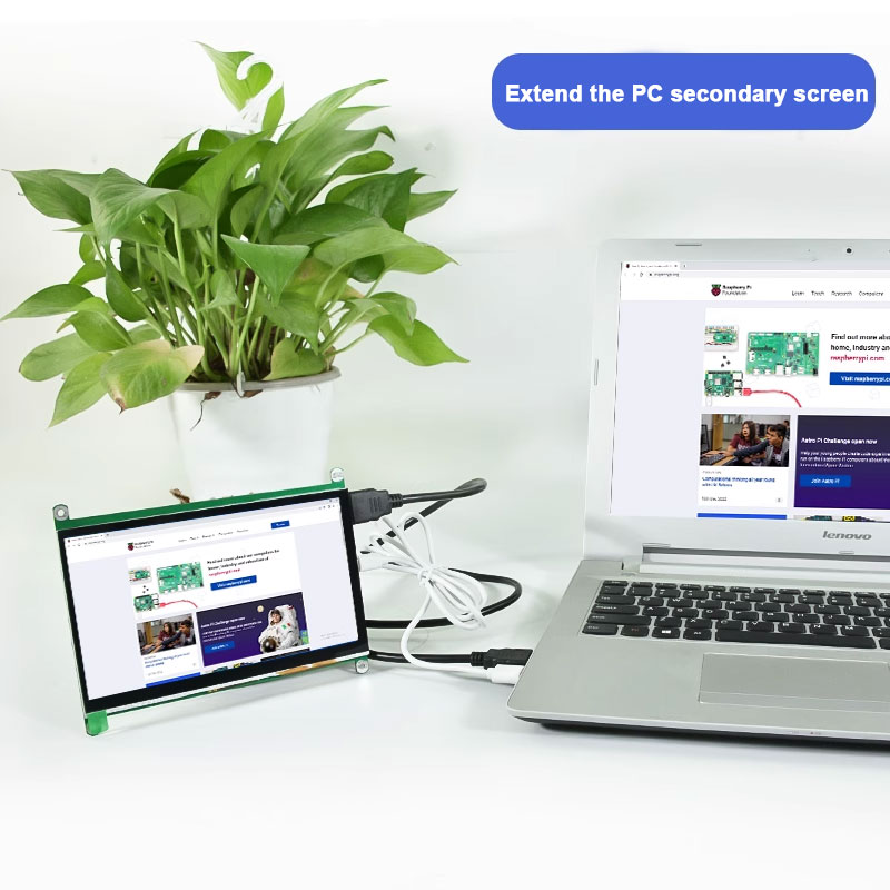 Wyświetlacz dotykowy IPS HDMI  – Raspberry Pi 10.1 Inch Capacitive Touch Screen Ips recenzja i cena