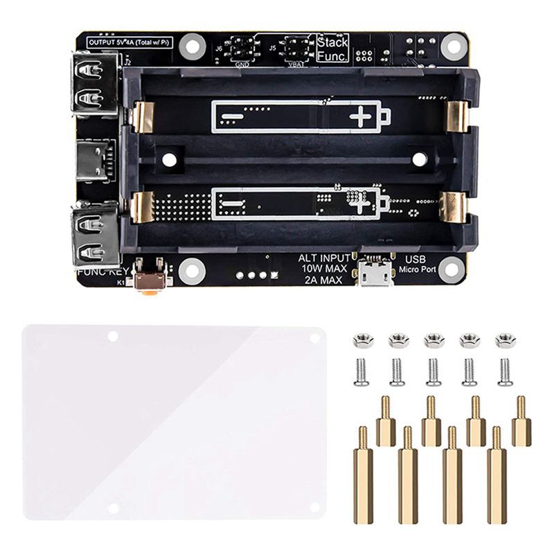 Delikatna tekstura - 2X Zasila – Raspberry Pi Uninterrupted Power Supply Ups 18650 recenzja i cena