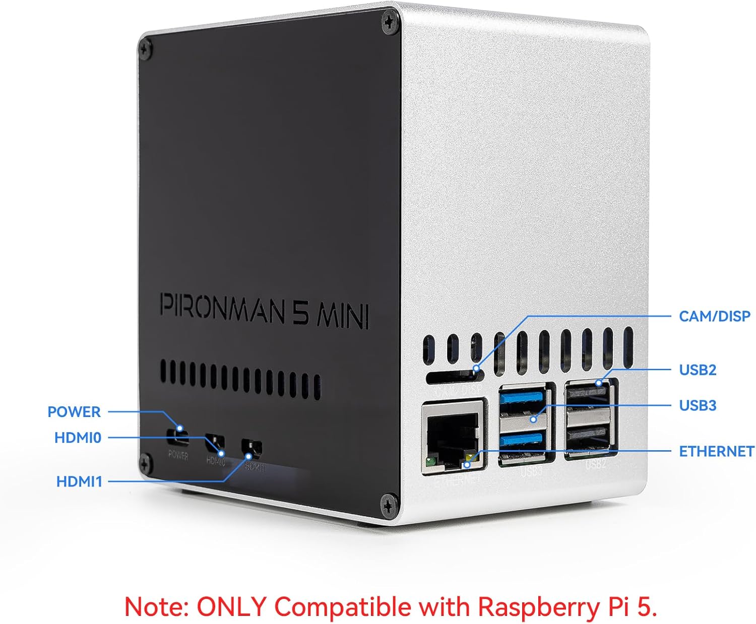 Pironman 5-Mini NVMe M.2 SSD P – Raspberry Pi Ai Kit Hailo-8L recenzja i cena