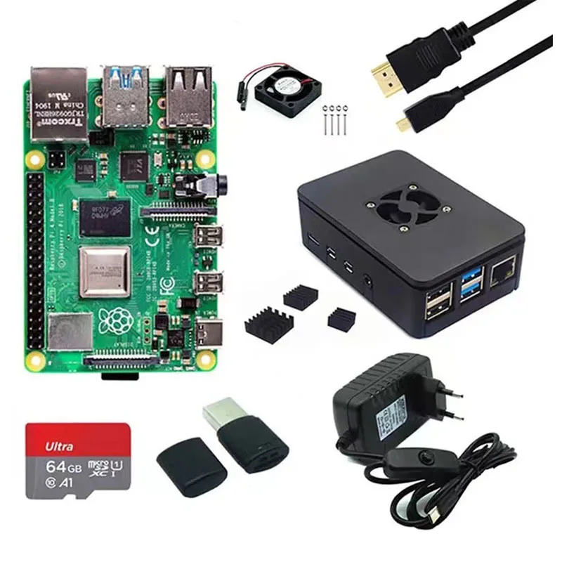 Wysokiej jakości oryginalny ze – Raspberry Pi 4 8Gb Ram Kit recenzja i cena