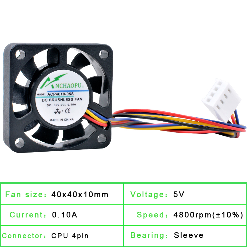 ANCHAOPU Wentylator 4cm 40mm 4 – Raspberry Pi Water Cooling Kit recenzja i cena