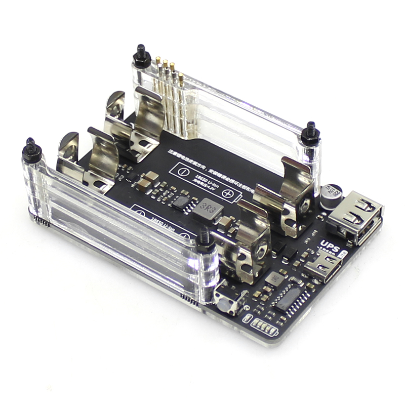 Raspberry Pi 4B 3B + 3B 5V 3A  – Raspberry Pi Uninterrupted Power Supply Ups 18650 recenzja i cena