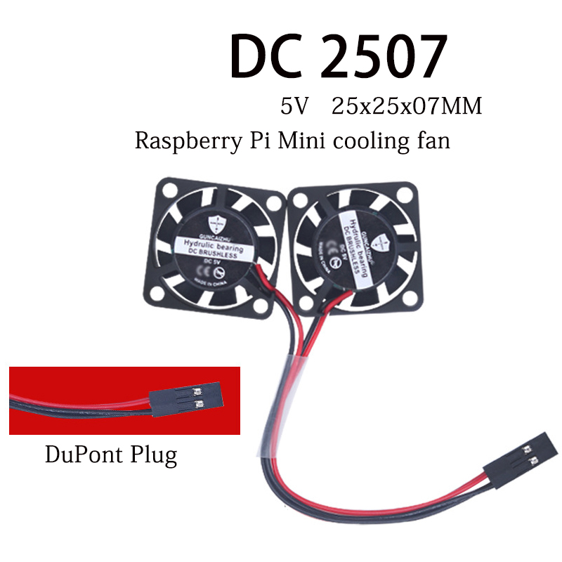 Nowy DC 5V 0.11A 2507 25x25x07 – Raspberry Pi Water Cooling Kit recenzja i cena