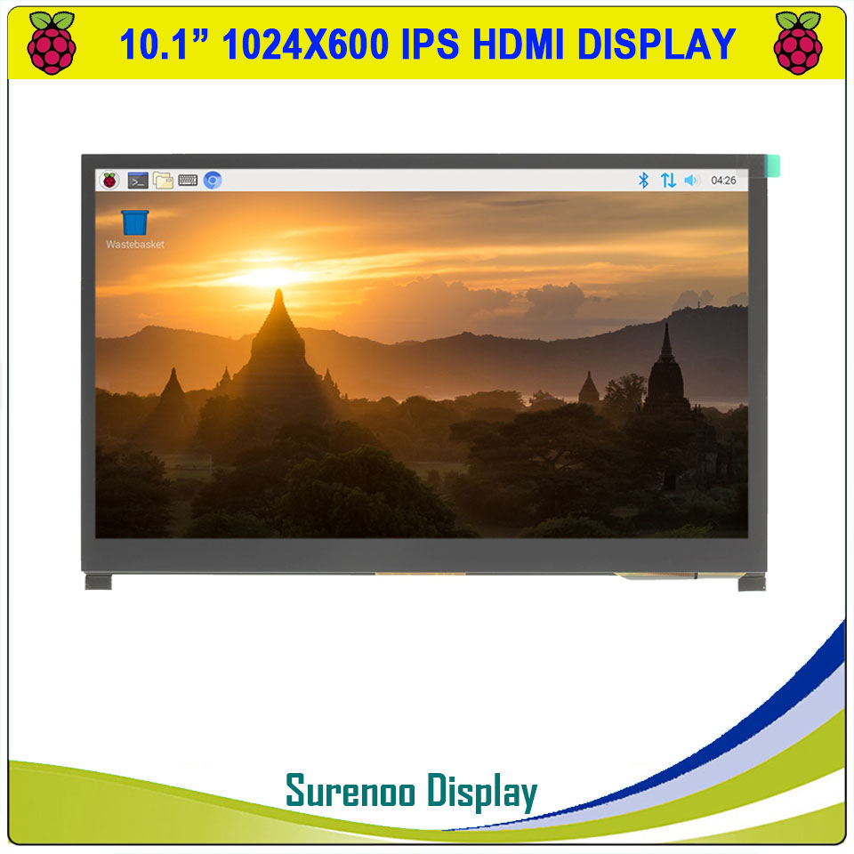 10,1-calowy wyświetlacz LCD IP – Raspberry Pi 10.1 Inch Capacitive Touch Screen Ips recenzja i cena