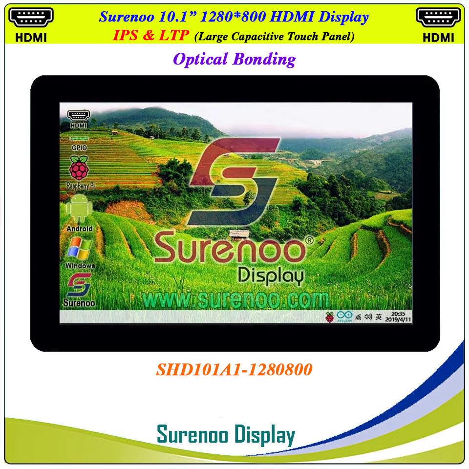 10,1-calowy wyświetlacz LCD 12 – Raspberry Pi 10.1 Inch Capacitive Touch Screen Ips recenzja i cena