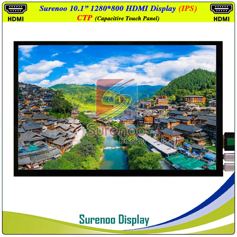 10,1-calowy wyświetlacz LCD 12 – Raspberry Pi 10.1 Inch Capacitive Touch Screen Ips recenzja i cena